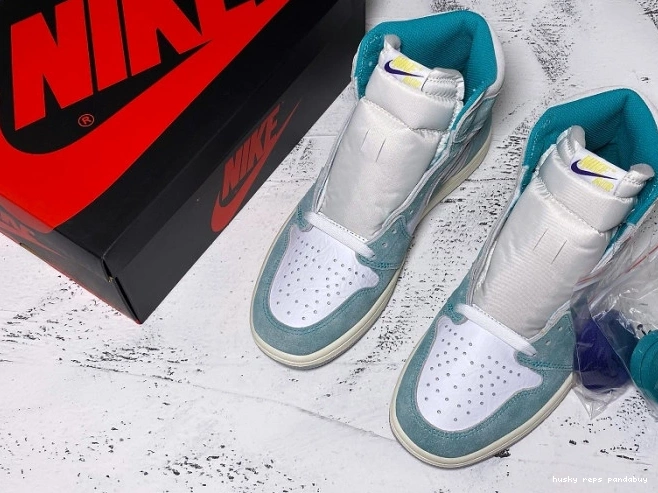 Cheap Husky 555088-311 Retro Jordan 1 Green High OG Turbo Air 0714